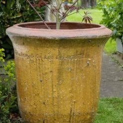 Alternative view of Errington Reay Courtyard Urn Old Leather S!