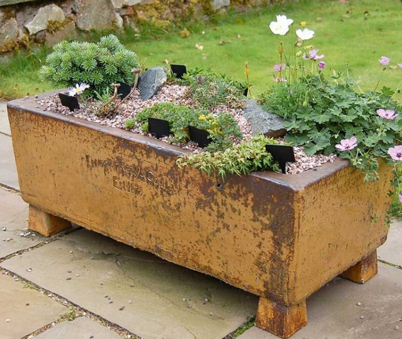 Errington Reay Courtyard Trough Old Leather S1 - Image 2