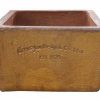 Square PLanter Old Leather S1