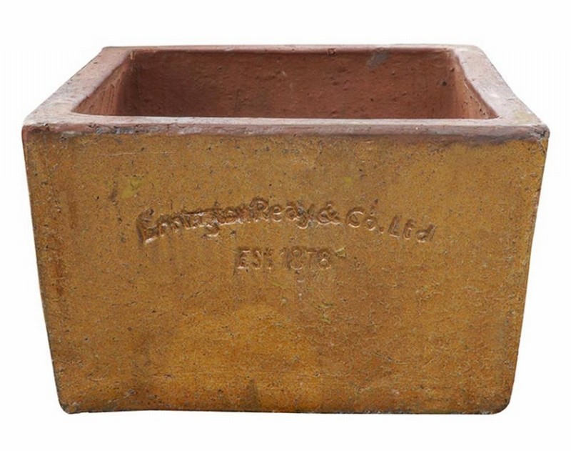 Square PLanter Old Leather S1