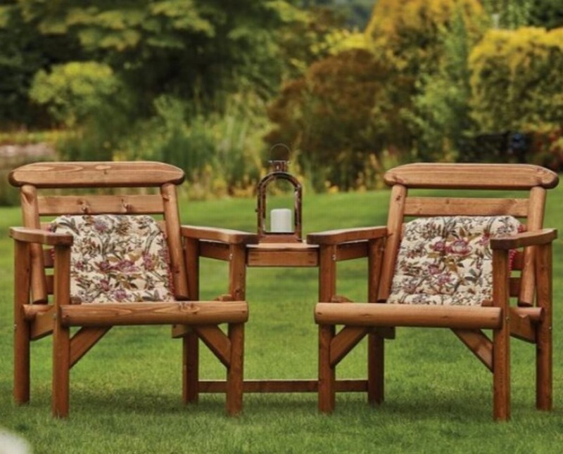 Thornton Rustic Alcove Seat - Image 3