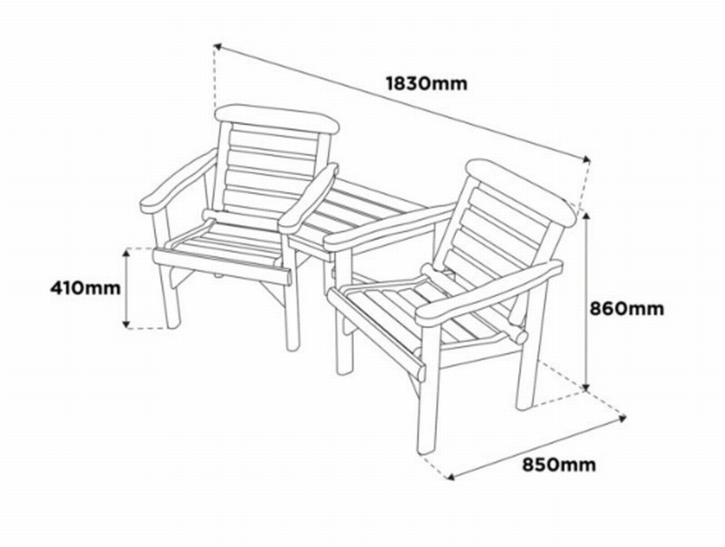 Thornton Rustic Alcove Seat - Image 2