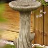 Log Birdbath 4-103