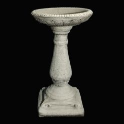 SCROLL BIRD BATH