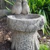 Mini Twin Birdbath