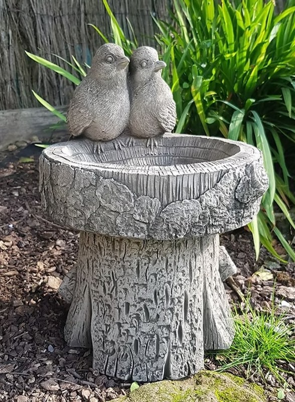 Mini Twin Birdbath