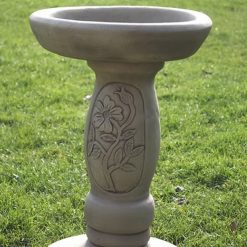 Alternative view of Sunflower Birdbath
