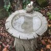 Medium Woodland Birdbath