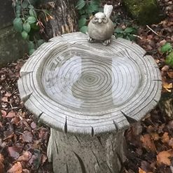 Medium Woodland Birdbath