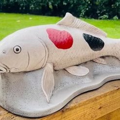 Large Koi Spitter Fountain