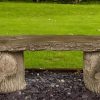 Tree Trunk Bench