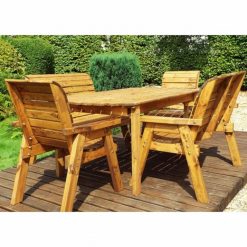 Six Seat Deluxe Rectangular Set