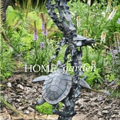 Alternative view of Turtle fountain