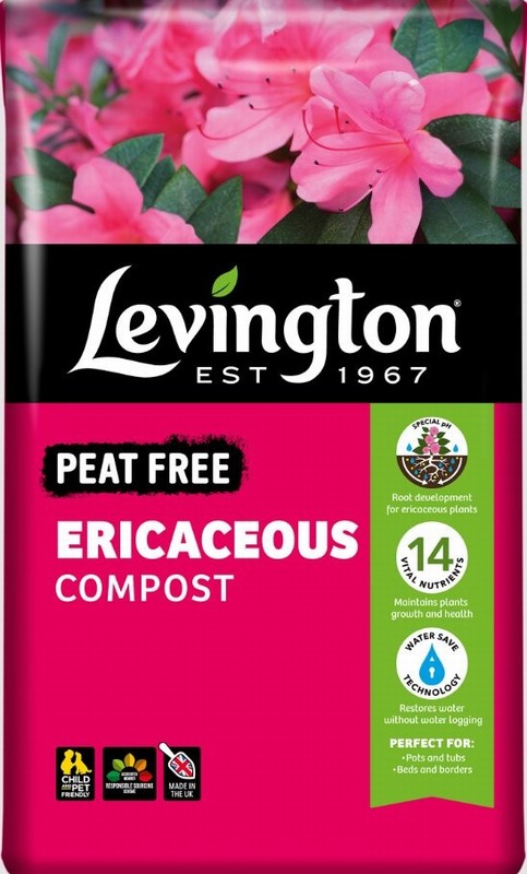 LEVINGTON PEAT FREE ERICACEOUS 50L