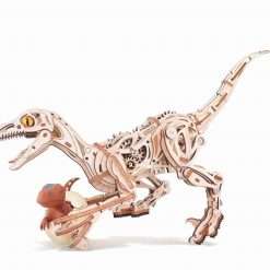 ROKR Velociraptor mechanical 3D wooden puzzle