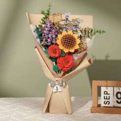 Alternative view of Robotime Flower Bouquet