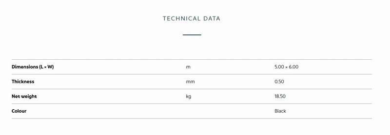 PVC Liner 0.5mm 6m x 5m - Image 3