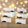 Plastic picket fence set of 7