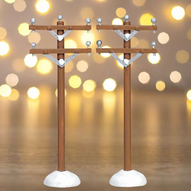 Telephone poles