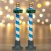 Biergarten poles