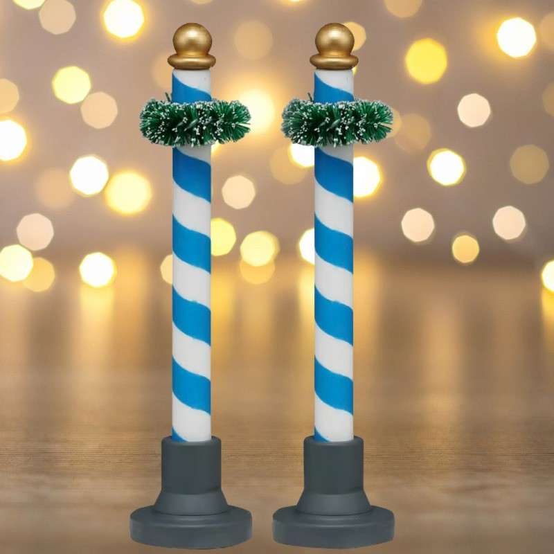 Biergarten poles
