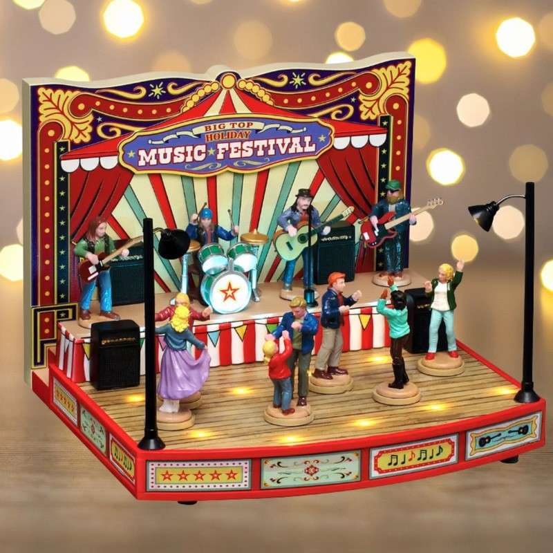 Big top holiday music festival