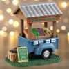 Farm fresh vegetable trailer