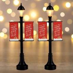 Lamp post banners