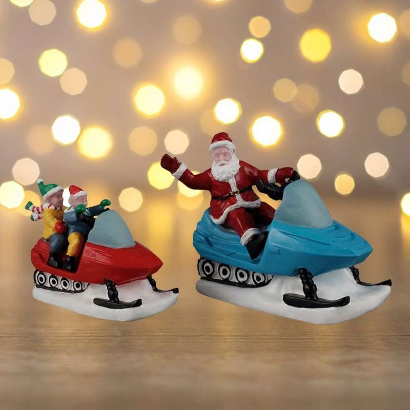 Santa's day off, set of 2