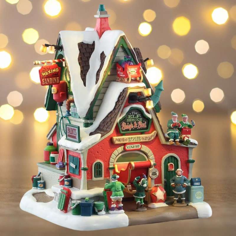 The Elf service sleigh & sled repair