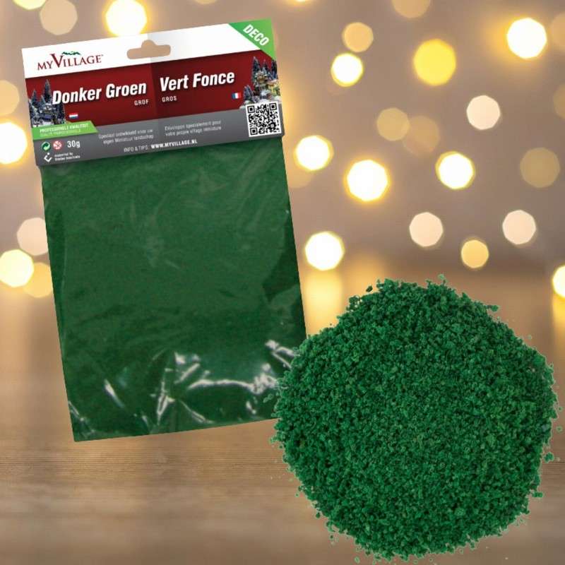 coarse green scatter